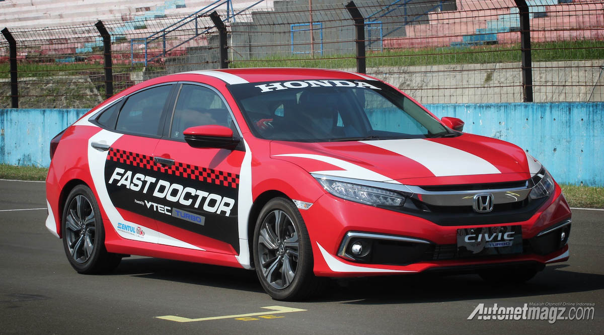 Berita, honda-civic-turbo-sentul: Duet Honda Civic Turbo Jadi Safety Car ISSOM 2020