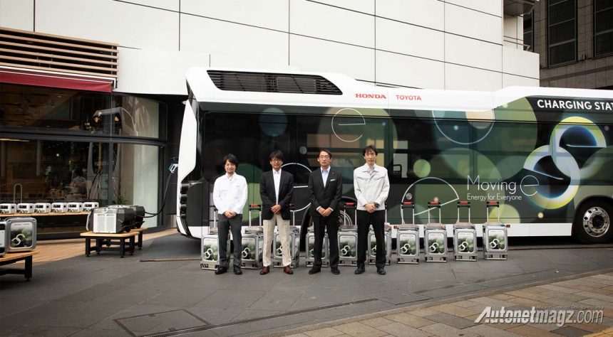 Toyota dan Honda Bekerjasama Bikin Sumber Listrik Portable Toyota dan Honda Bekerjasama Bikin Sumber Listrik Portable