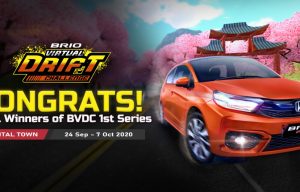 Honda Umumkan Juara Brio Virtual Drift Challenge Seri Pertama!