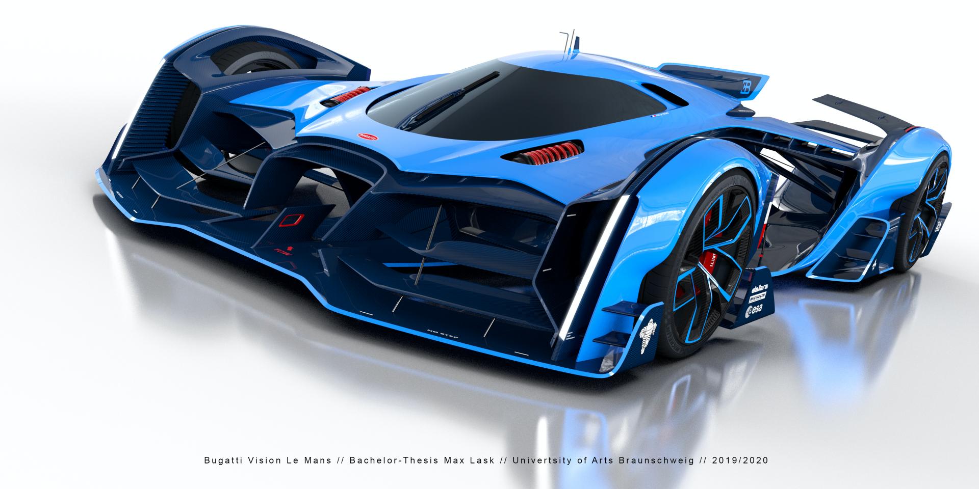 Berita, Bugatti-Vision-le-mans-max-lask: Bugatti Bocorkan Mobil Baru Khusus Sikuit, Gahar Nih!