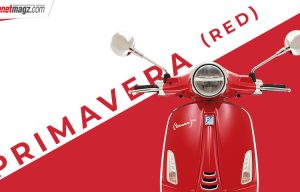 Vespa Primavera (RED) Dirilis : Lifestyle Iya, Amal Juga