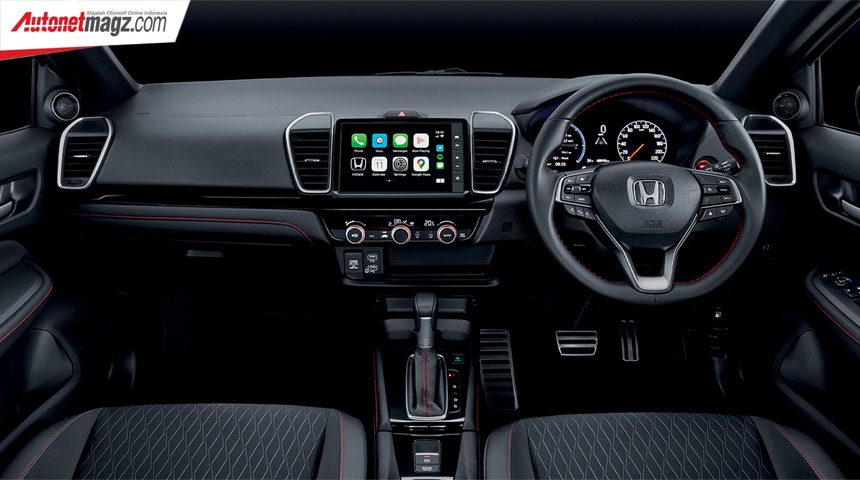 Berita, Interior Honda City Hybrid Malaysia: Honda City Hybrid RS Debut di Malaysia!