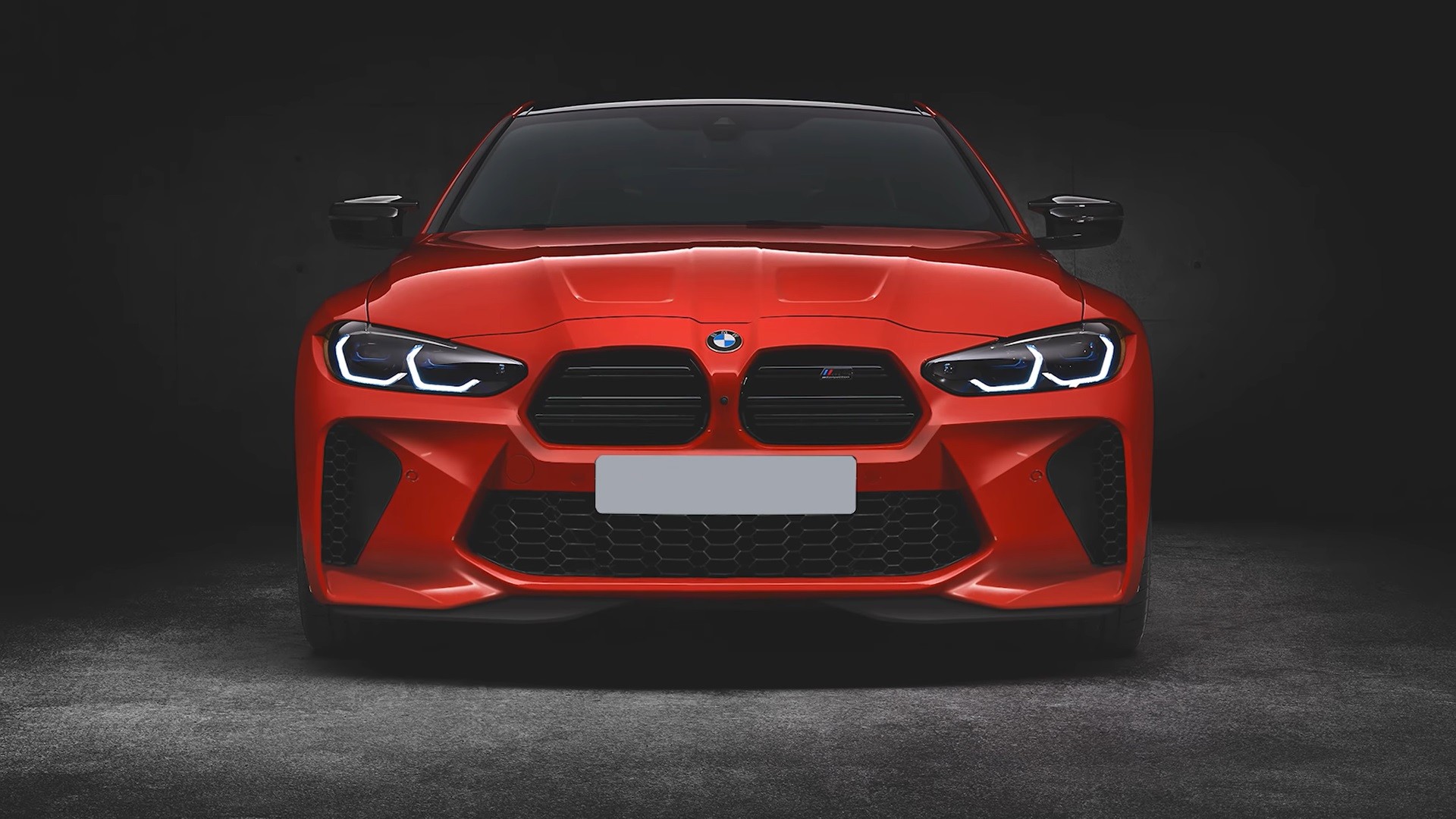 Berita, bmw-m4-red: Benci Gril BMW M3 dan M4 Baru? Prior Design Bisa Kecilkan!