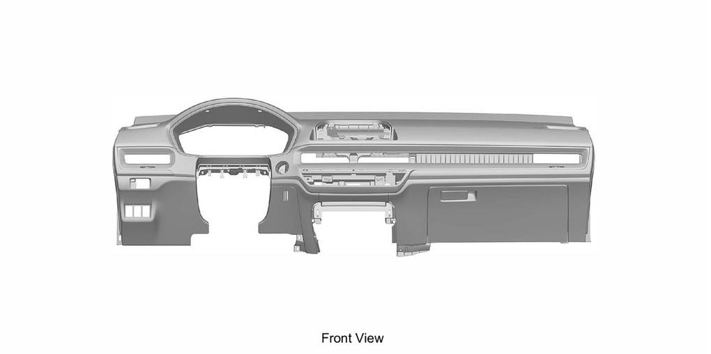 Berita, dashboard-honda-civic-turbo-2022-patent: Bocor Lagi, Ini Interior Honda Civic Turbo 2021!