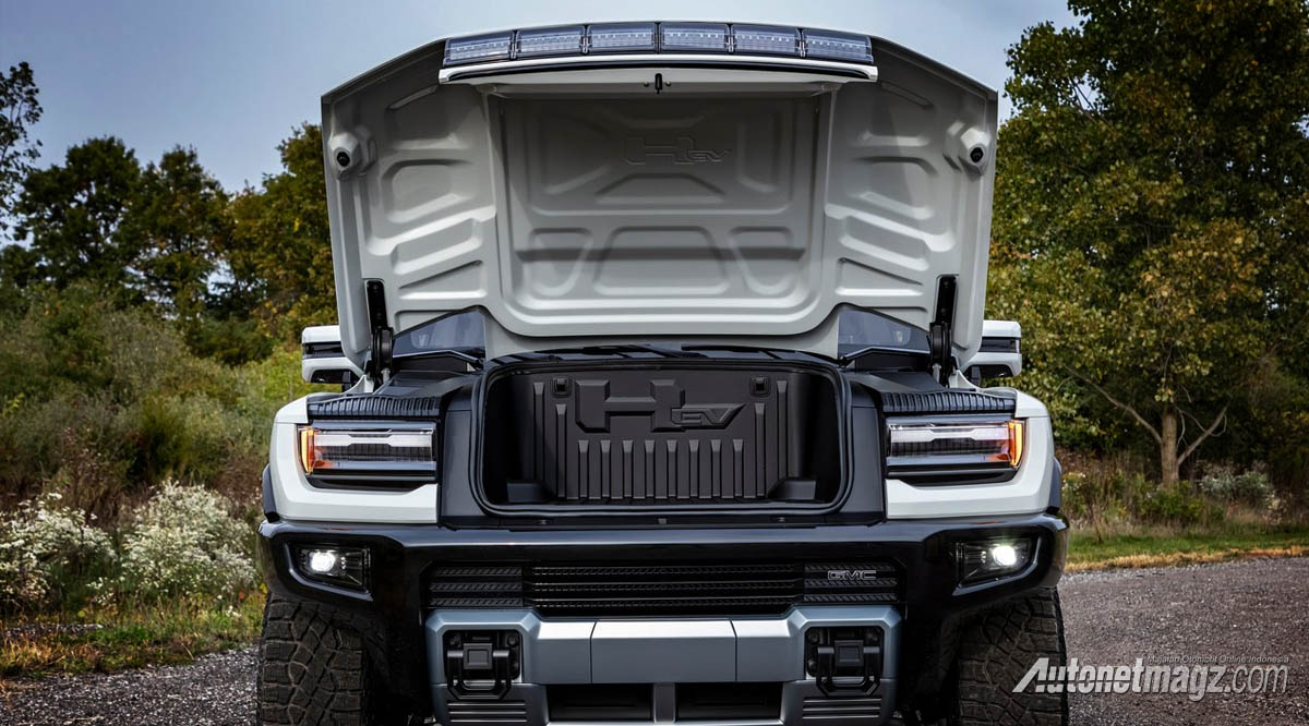 Berita, gmc-hummer-ev-front-storage: GMC Hummer EV, Ini Baru Bang Jago Asli!