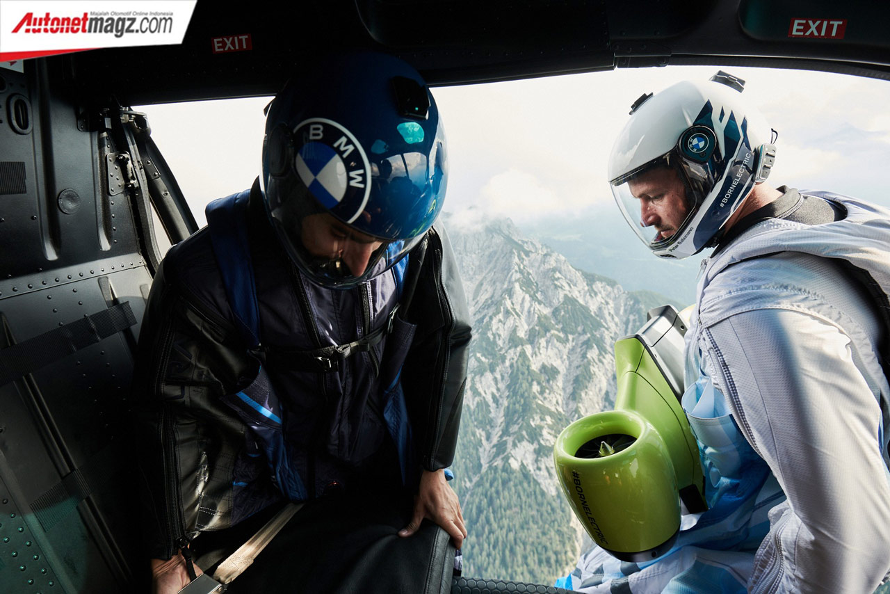 Berita, BMW-Wingsuit-3: Kostum Ini Adalah EV Terbaru BMW?