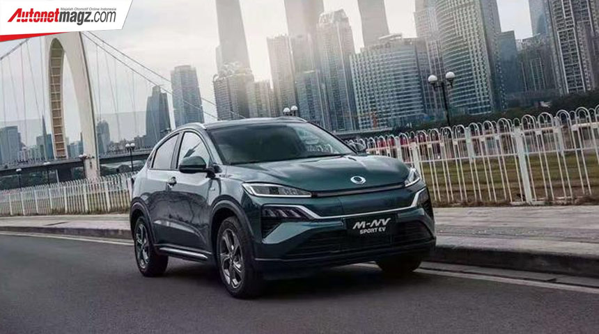 Berita, Dongfeng Honda M-NV EV: Honda M-NV EV : Mobil Listrik Ketiga Berbasis HR-V