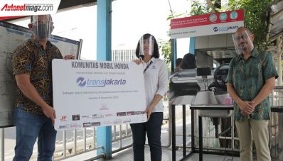 Peduli Publik, Komunitas Honda Sumbang Wastafel untuk Halte Transjakarta Peduli Publik, Komunitas Honda Sumbang Wastafel untuk Halte Transjakarta