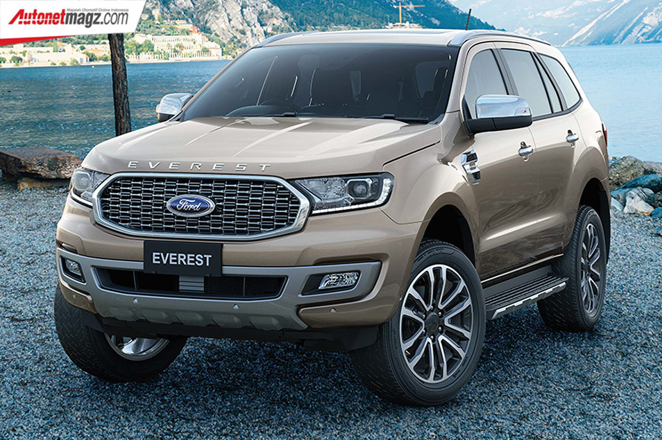 Berita, Ford-Everest-Thai-2021: Ford Everest Facelift, Makin Elegan!