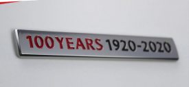 Emboss Mazda3 100th Anniversary