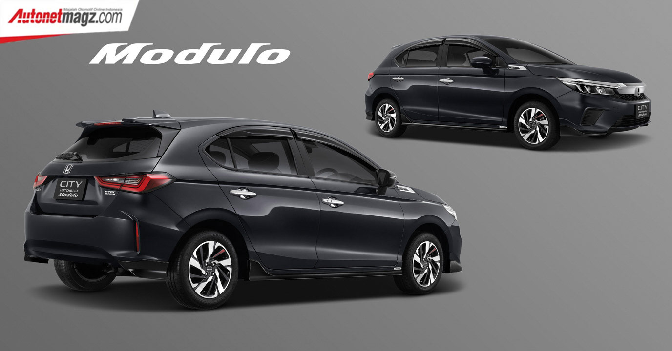 Berita, Honda-City-Hatchback-Modulo-2021-1: Baru Keluar, Honda City Hatchback Dapat Sentuhan Modulo!