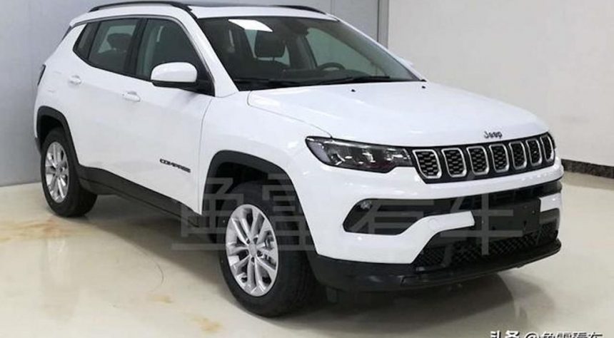 Jeep Compass Facelift Tertangkap di China Jeep Compass Facelift Tertangkap di China