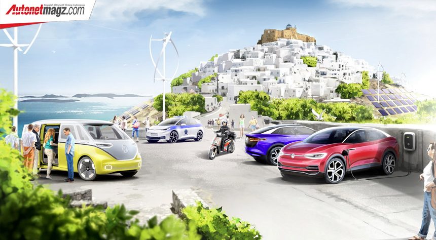 Volkswagen Sulap Pulau di Yunani Jadi Surga EV Volkswagen Sulap Pulau di Yunani Jadi Surga EV
