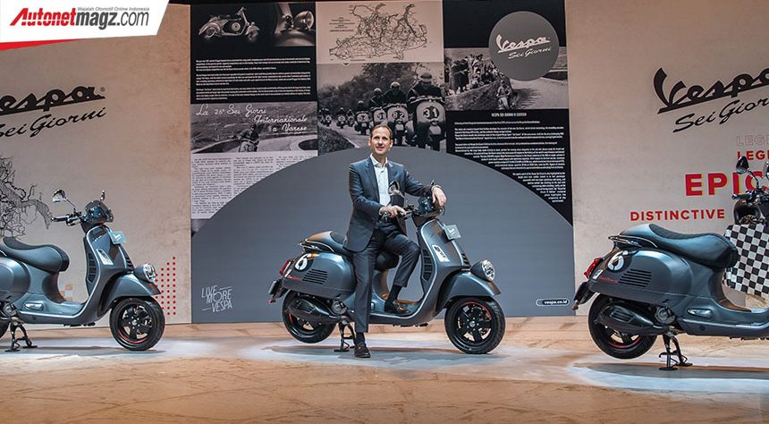 Vespa GTV Sei Giorni II Edition : Kembalinya Sang Legenda Vespa GTV Sei Giorni II Edition : Kembalinya Sang Legenda
