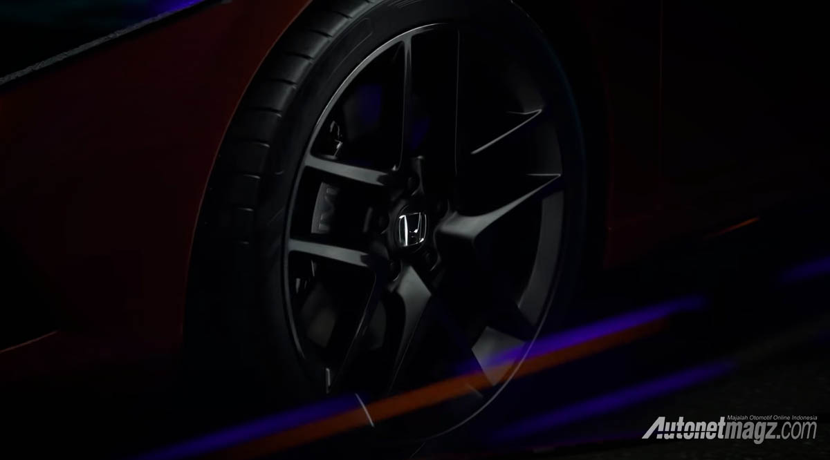 Berita, pelek-honda-civic-turbo-2021: Teaser Honda Civic Turbo 2021, Siap Aksi 17 November!