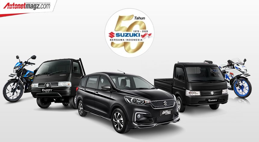 Setengah Abad Suzuki Indonesia : 11 Juta Motor, 2,5 Juta Mobil! Setengah Abad Suzuki Indonesia : 11 Juta Motor, 2,5 Juta Mobil!