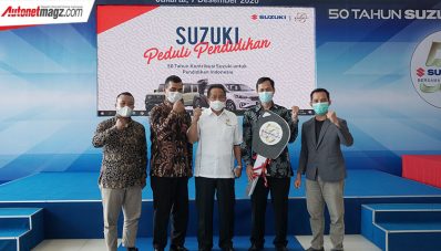 Suzuki Donasikan 5 Unit Mobil Untuk Sarana Belajar Suzuki Donasikan 5 Unit Mobil Untuk Sarana Belajar