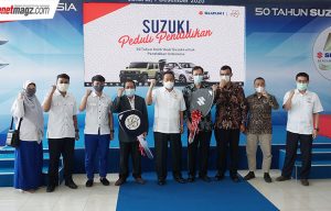 Suzuki Donasikan 5 Unit Mobil Untuk Sarana Belajar