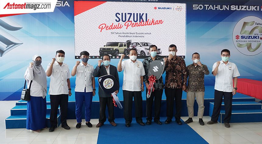 Suzuki Donasikan 5 Unit Mobil Untuk Sarana Belajar Suzuki Donasikan 5 Unit Mobil Untuk Sarana Belajar