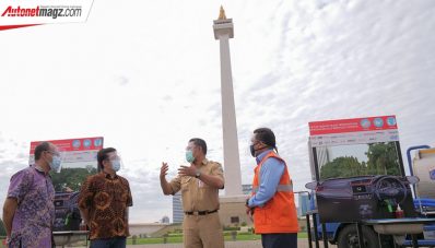 Komunitas Honda Kembali Sumbangkan Fasilitas Cuci Tangan, Kali Ini di Monas Komunitas Honda Kembali Sumbangkan Fasilitas Cuci Tangan, Kali Ini di Monas