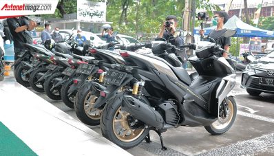 Yamaha Jatim Perkenalkan 3 Produk Sekaligus, Semuanya Skutik! Yamaha Jatim Perkenalkan 3 Produk Sekaligus, Semuanya Skutik!