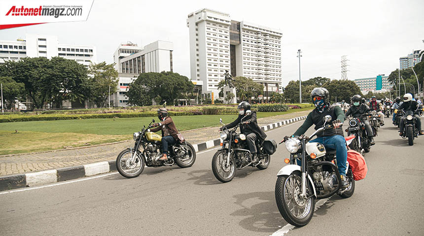 Berita, Royal Enfield Classic Ride 2020: Royal Enfield Classic Ride : Kunjungi Spot Otentik Jakarta