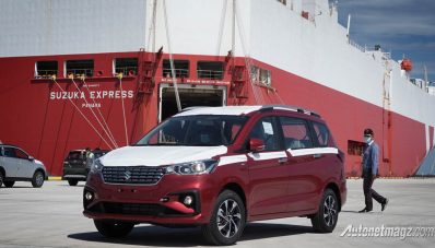Genjot Ekonomi, Suzuki Ertiga Resmi Diekspor ke Brunei
