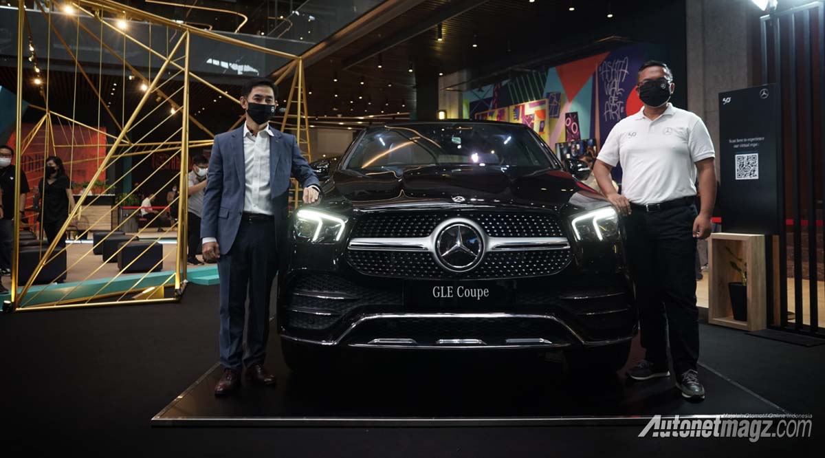 Berita, mercedes-benz-gle-450-coupe-2021: Mercedes-Benz Star Expo Jadi Ajang Debut GLE Coupe Baru!