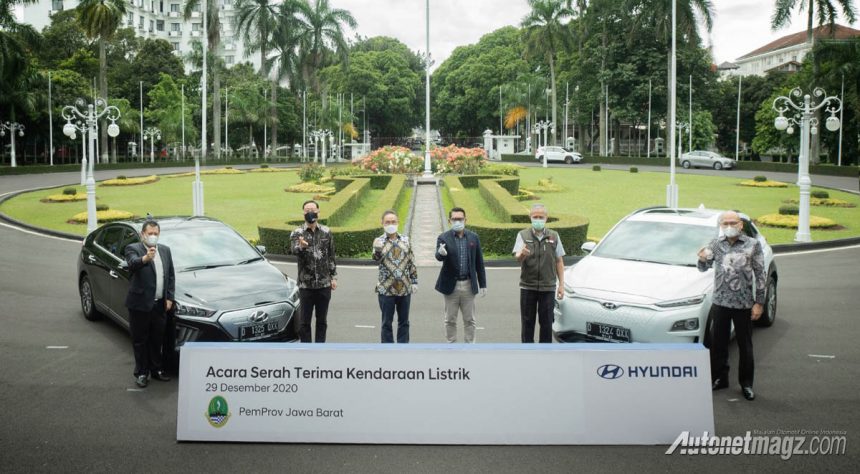 Sah, Mobil Listrik Hyundai Jadi Mobil Dinas Pemprov Jawa Barat Sah, Mobil Listrik Hyundai Jadi Mobil Dinas Pemprov Jawa Barat