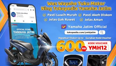 Gandeng Tokopedia, Yamaha Jatim Beri Promo Akhir Tahun Gandeng Tokopedia, Yamaha Jatim Beri Promo Akhir Tahun