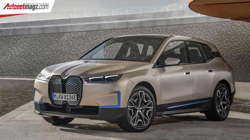 Berita, BMW-iX-2022-front: Mantan Desainer BMW Sindir iX, Terlalu Statik?