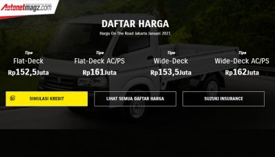 Suzuki Carry Pickup Versi 2021 : Muka Baru, Dapat APAR! Suzuki Carry Pickup Versi 2021 : Muka Baru, Dapat APAR!
