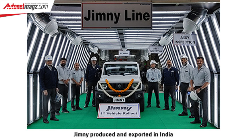 Berita, Suzuki-Jimny-rakitan-india: Maruti Suzuki Resmi Produksi & Ekspor Jimny, Indonesia?