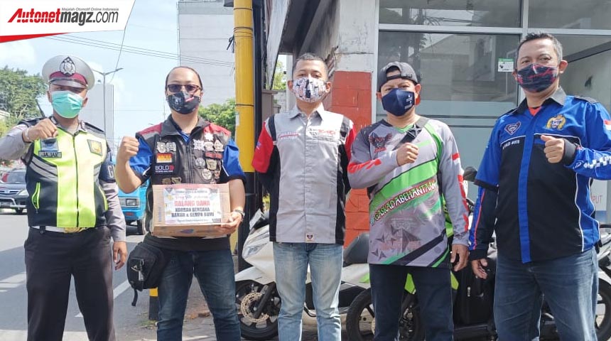 Berita, YACI Malang Galang DOnasi: Lawan Pandemi, Yamaha Jatim Bagikan Masker Gratis
