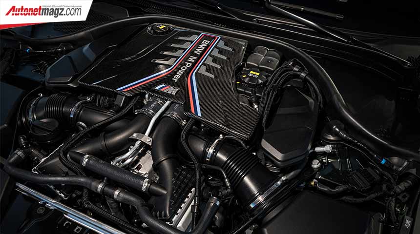 BMW, bmw-m5-cs-2022-engine: BMW M5 CS 2022, Competition Dengan Steroid!