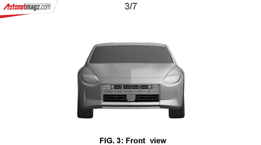 Berita, nissan-400z-patent-front-1: Nissan 400Z Versi Produksi Dipatenkan?