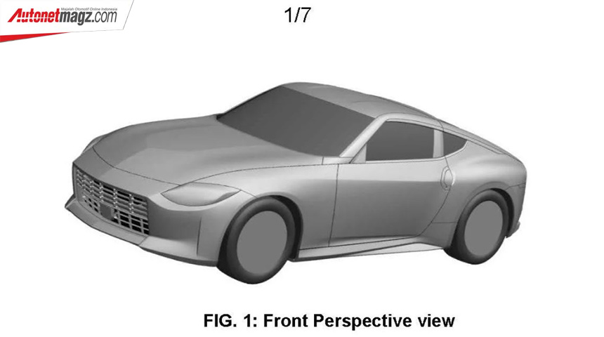 Berita, nissan-400z-patent-front-2: Nissan 400Z Versi Produksi Dipatenkan?