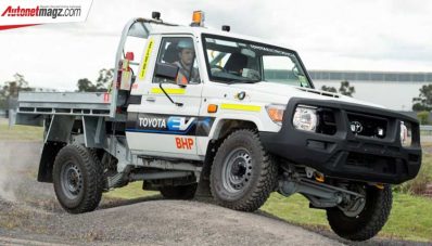 Toyota Land Cruiser 70 Jadi Mobil Elektrik? Toyota Land Cruiser 70 Jadi Mobil Elektrik?