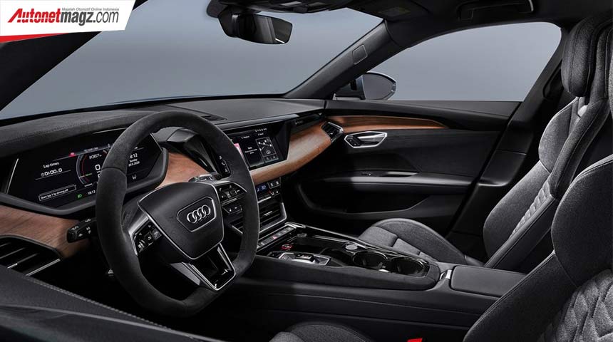 Audi, Audi-e-tron_GT_quattro-2022-interior: Audi E-Tron GT 2022, Sedan EV Beringas