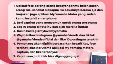 My Love My Yamaha : Selfie Dapat Hadiah Valday