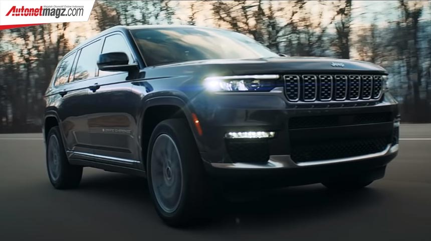 Berita, jeep-grand-cherokee-l-2022: Jeep ‘The Road Ahead,’ Bocorkan Wrangler EV?