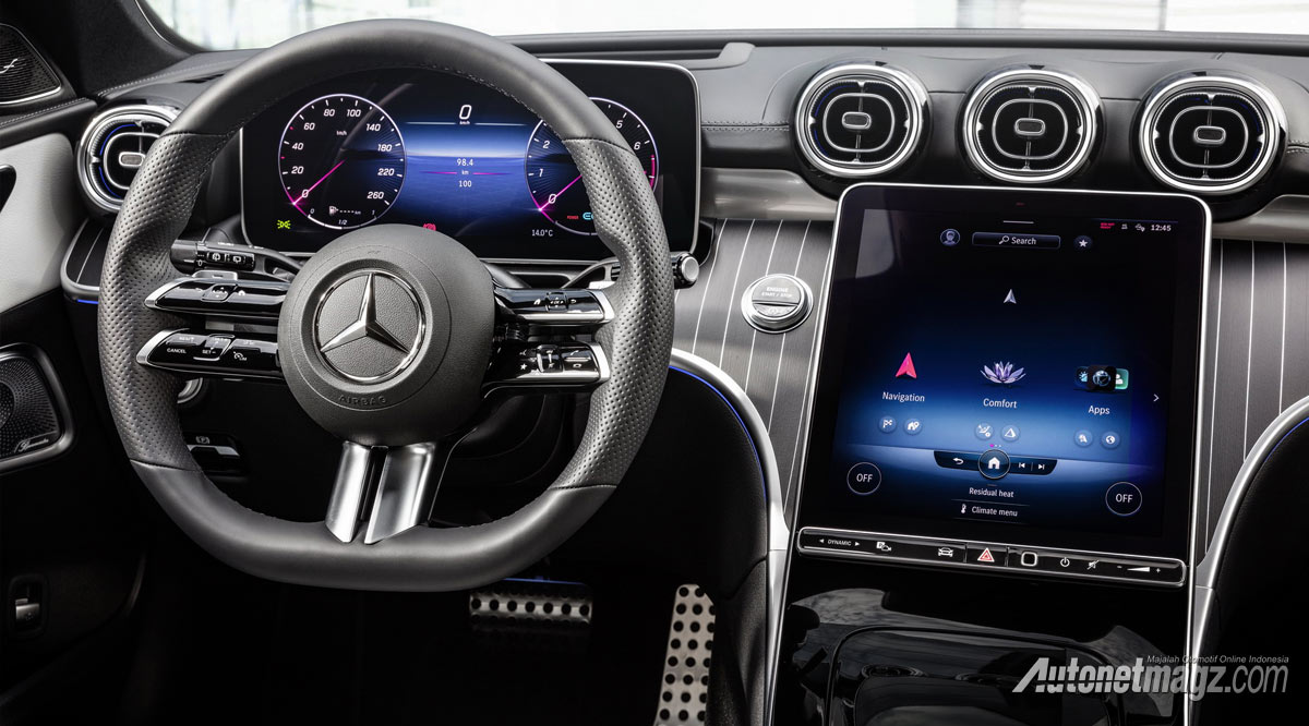 Berita, mercedes-benz-c-class-interior: Mercedes-Benz C-Class 2021 : Mirip S-Class Lagi Deh…