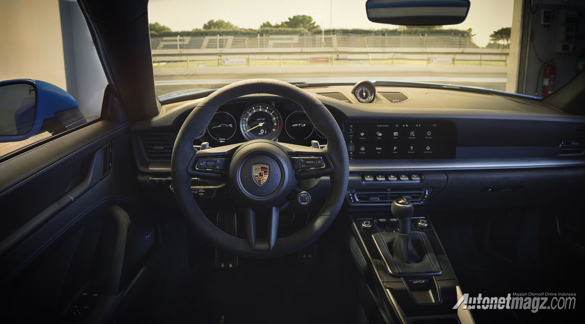 Mobil Baru, porsche-911-gt3-interior: Porsche 911 GT3 2021 Tetap Galak Tanpa Turbo!