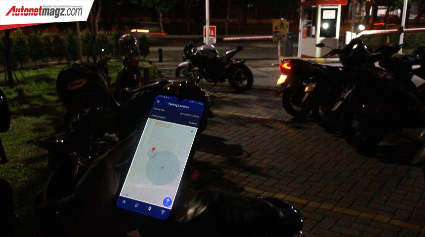 Berita, yamaha-motorcycle-connect-parking-location: 7 Hal Menarik Seputar Yamaha ‘Y-Connect’