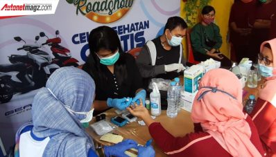 Yamaha Jatim Beri Layanan Cek Kesehatan Gratis di Surabaya