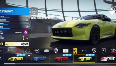 Nissan 400Z di Project Car 3 : 444 hp dan 1.475 Kilogram!