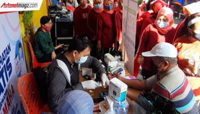 Yamaha Jatim Beri Layanan Cek Kesehatan Gratis di Surabaya