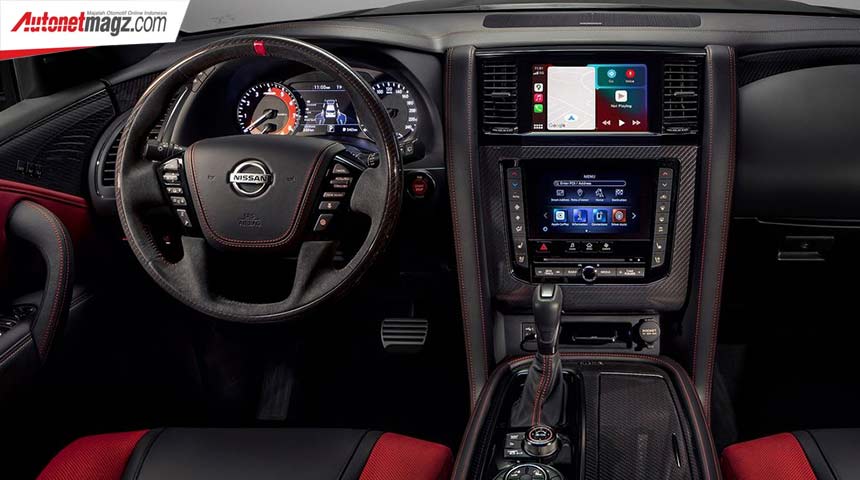 Mobil Baru, Nissan-Patrol_Nismo-2021-dashboard: Nissan Patrol Nismo 2021, Bongsor Dan Beringas