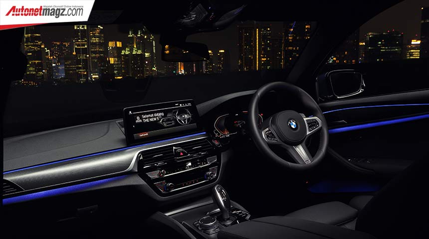 BMW, bmw-520i-m-sport-2021-interior: BMW The New 5 Series 2021 Resmi Sapa Indonesia