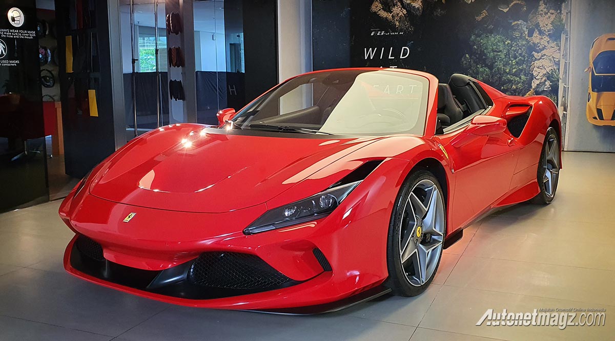 Berita, ferrari-f8-spider-indonesia: Resmikan Rumah Baru, Ferrari Indonesia Bawa 3 Mobil Anyar!